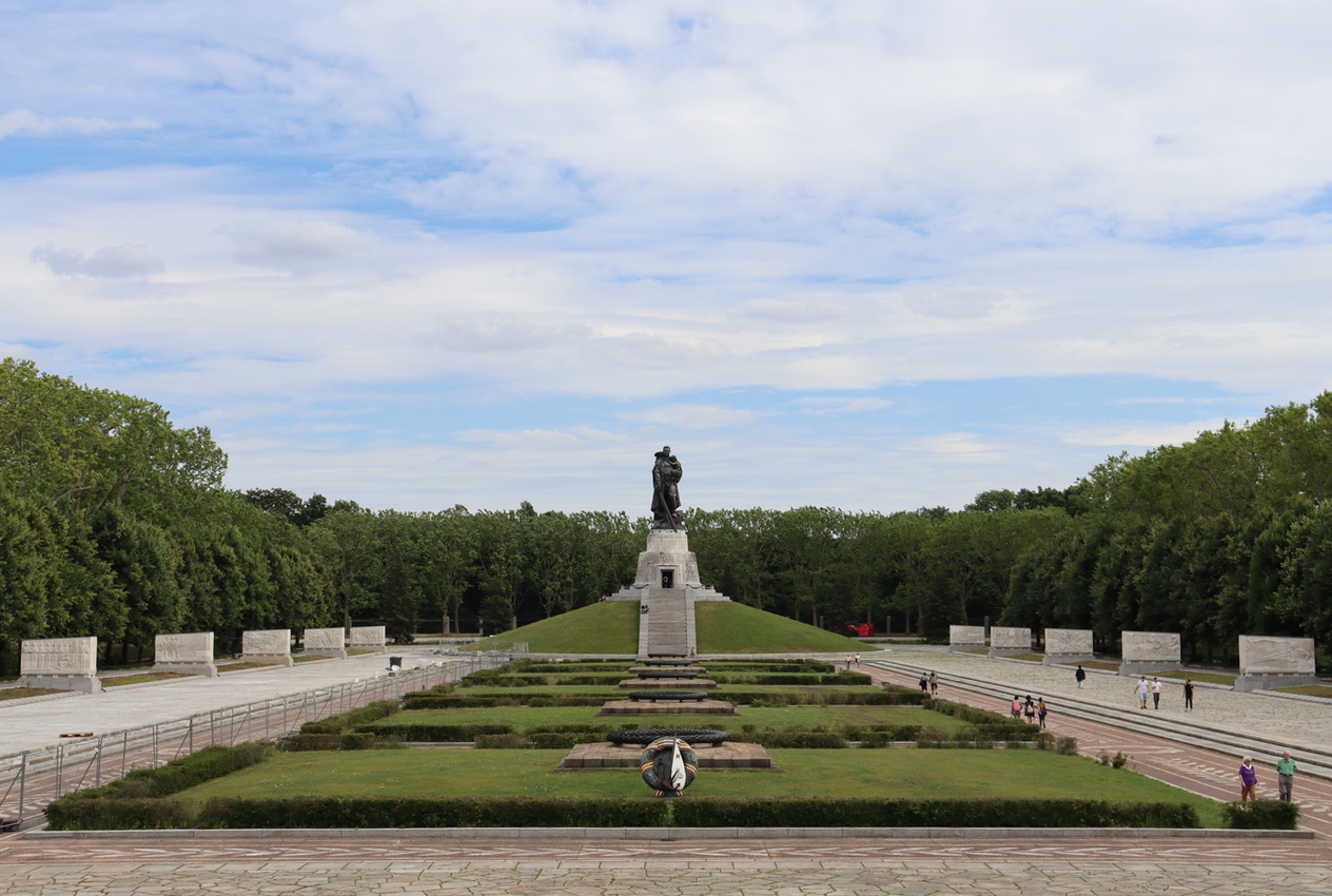 Sowjetisches Ehrenmal, Treptower Park, Berlin 2020