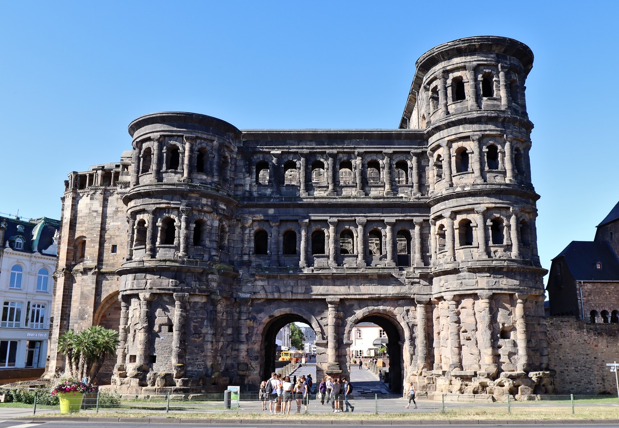 Old Roman ruins in Trier