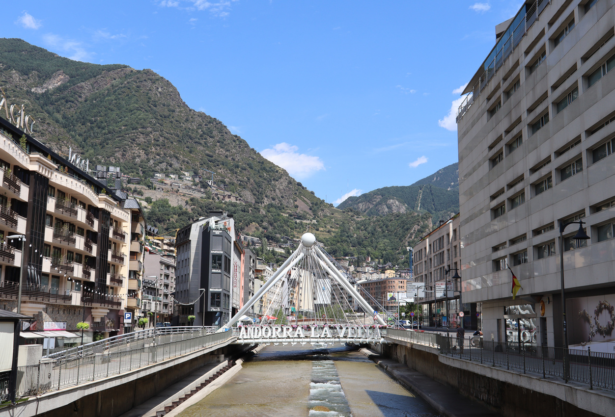 Pont de París, Andorra la Vella 2020
