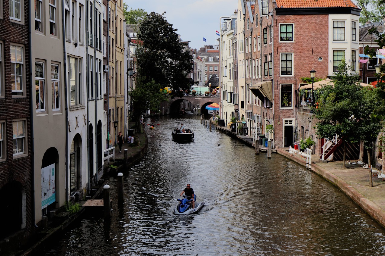Canals in the Utrecht Binnenstad