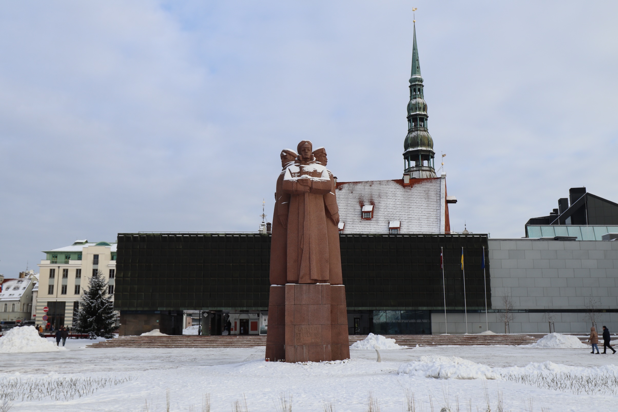 The Memorial to the Latvian Riflemen